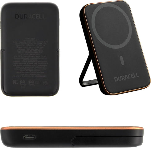 DURACELL Mobile Power Bank - Compatible with iPhone, iPad, Samsung, Android - TSA Carry-on Compliant, 5,000mAh