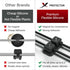 Magnetic Cable Holders X-Protector 2 Pairs - Premium Cable Clips - Self-Adhesive Cable Holder for Car - Cord Organizer for Desk - Cable Organizer - Black Wire Organizer - Cord Management for Wires!