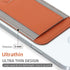 HiWe Magnetic Wallet for iPhone 15/14/13/12, Minimalist Leather Card Holder, RFID Blocking, Slim Design, Brown