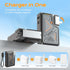 SEANCHEER P07 10000mAh 22.5WMAX,Portable Magnetic Power Bank Charger Portable Charger with Built-in Cable and Foldable