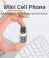 Jectse Mini Phone, Mini Bluetooth Phone Hands Free Small Mobile Phone Dual SIM Unlocked Cell Phone with Voice Changer, 380mAh Small Cell Phone Kids Phone (Black)
