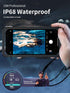 Lanhiem Snorkeling Underwater Phone Case, IP68 Professional Universal Waterproof Outdoor Video Photo Case with Lanyard,