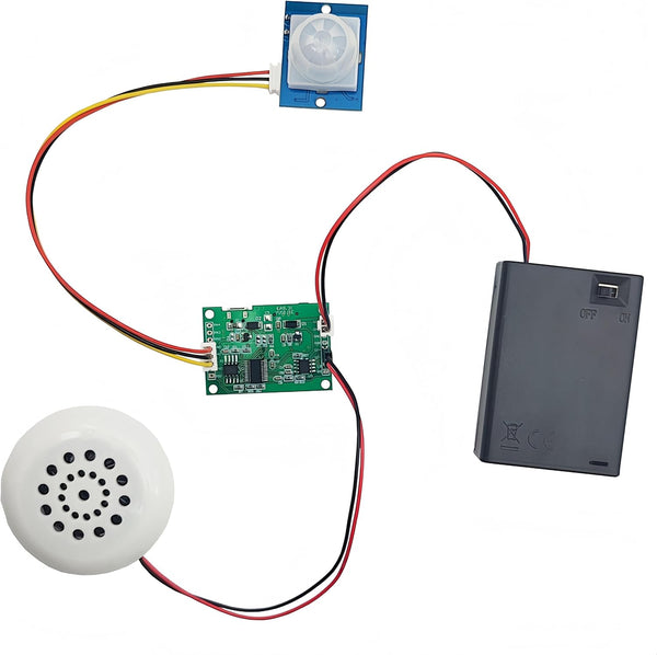Yuuhseel MP3 Music Voice Recording Audio Module Kit DIY Welcomer Sound Recording Board