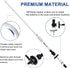 Anina 16 Inch Marine Trailer RV Radio Antenna Rubber Flexible Aerial Mast for Car Truck Boat ATV UTV Caravan Motorhome