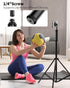 YCNEW Magnetic Mini Tripod for iPhone, Desk Magnetic Phone Stand with Detachable Tripod & Desk Clamp, Portable