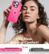 Vooii Strong Magnetic Case for iPhone 15 Pro Max, Slim Shockproof, 13FT Military Grade, Matte Hot Pink, Compatible with