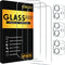 SIBEITU 3 Pack Screen Protector for iPhone 11 with Camera Lens Tempered Glass Protector, Case Friendly
