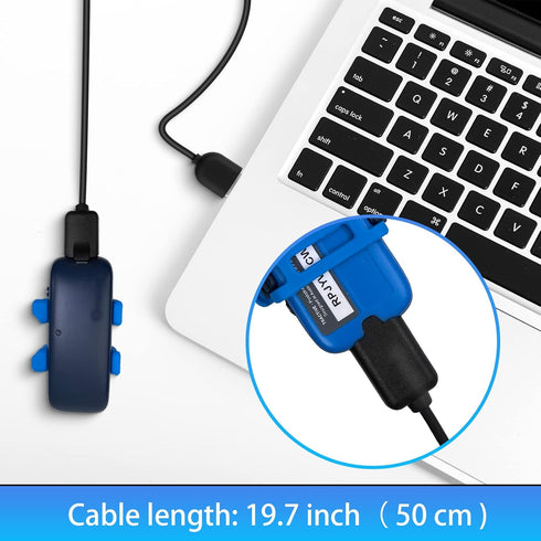 RUKUHOT Portable Wireless Magnetic Charger Cable, 1.65 Feet USB Charging Cord for Tractive GPS Pet Tracker