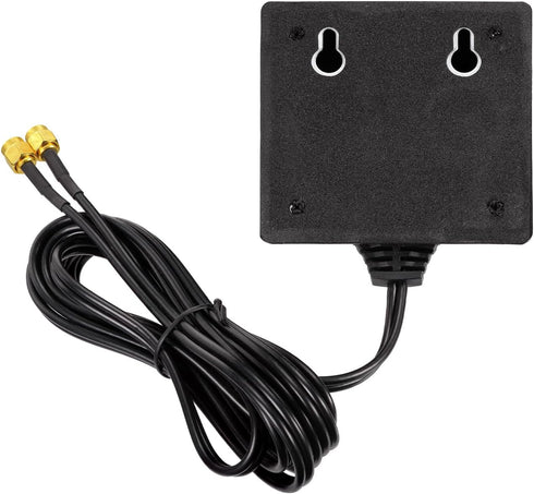 Eightwood WiFi 6E Antenna - Tri-Band 2.4GHz 5GHz 6GHz RP-SMA WiFi Antennae Magnetic Base for Desktop PC Computer