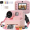 Mafiti Kids Camera Instant Print, 48MP Digital Selfie 1080P Video Camera with 32G TF Card for Girls Boys