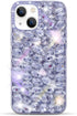 Bonitec 3D Glitter Sparkle Bling Case for iPhone 13 - Luxury Shiny Crystal Rhinestone Diamond Bumper Clear Gems
