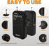 D220 Portable Radio AM FM SW, Battery Operated Radio with Headphone Jack, Excellent Reception Pocket Radio