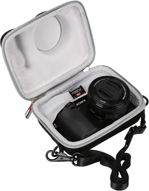 EVA Hard Portable Carrying Case for Sony Alpha a6000/a6400/a6600/a6100/a5100 Mirrorless Camera