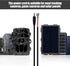 Yoizyfree 2 Cord,4.0x1.7mm 4.0x1.7mm PCS Trail Camera Power DC External Power Cable Compatible with Tactacam Reveal X