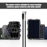 2 Cord,5.5x2.1mm Camera,5.5x2.1mm PCS Trail Camera Power DC External Power Cable Compatible with Spypoint,Stealth