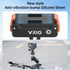VRIG 2PCS 6 2-Prong Magnetic Quick-Release Adapter Mount for DJI Osmo Action / Osmo Nano, Dual-Direction Magnetic Base