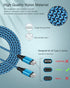USB C to C Charging Cable for iPhone 15/15 Pro/15 Pro Max, 2Pack/6FT Long Nylon Android Phone Type C Fast Charge