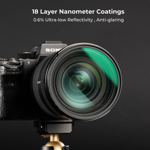 K&F Concept 52mm White Mist 1/4 Filter, 18 Multi-Layer Coatings Soft Diffusion Filter with Cleaning Cloths