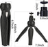 PIXEL 1/4 3 Camera Mini Desktop Tripod Stand with Universal Screw Ball Head for DJI osmo Pocket Mirrorless Cameras