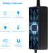 HOUHUI 24V 4A Power Supply Adapter, AC 100-240V to DC 24 Volt 4 Amp for LED Strip Light, CCTV Camera