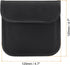 PATIKIL 120x120mm Lens Filter Case, 2Pcs Camera Filter Case Portable Lens Filter Pouch Photography Fit Camera Bag Coat Pocket Drone, Black