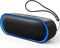 LENRUE Bluetooth Speakers - Waterproof Portable Speakers with TWS, 24 Playtime, Stereo Sound, Black