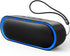 LENRUE Bluetooth Speakers - Waterproof Portable Speakers with TWS, 24 Playtime, Stereo Sound, Black