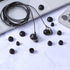 InnoHHustle Earbuds(12 Extra Small Earbuds Tips Replacement Earbud Tips Soft Silicone Earbuds for in-Ear Headphones