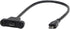zdyCGTime (30cm) Micro USB Panel Mount Cable, Micro USB Male to Female Data Extension Cable