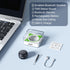 Mini Bluetooth Speaker - Tiny Portable Bluetooth 5.0 Speakers for Outdoor & Indoor Use (Black)