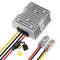 20A 240W Waterproof Voltage Converter 18V 20V 24V 36V 48V to 12V with Fuse Buck Reducer for Golf Cart (Inputs 18V-60V)