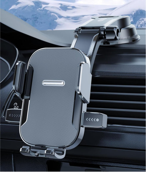 LXQTAO 5.8-9CM New Waterfall Suction Car Mount Versatile Car Phone Holder for Smartphones, Applicable for Phone Widths
