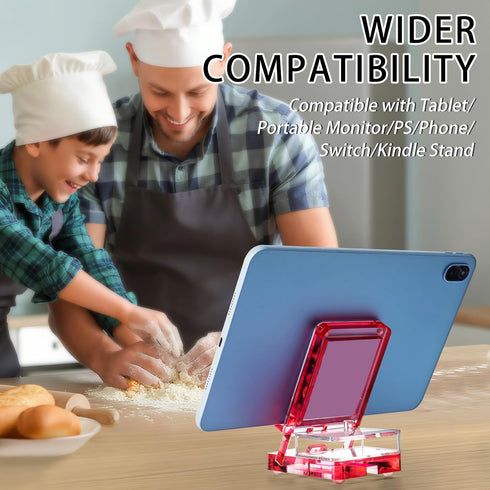 GDUSMCN Acrylic Mobile Phone Holder, Desktop Phone Holder, Made of Thick Acrylic Material that is not Easily Damaged