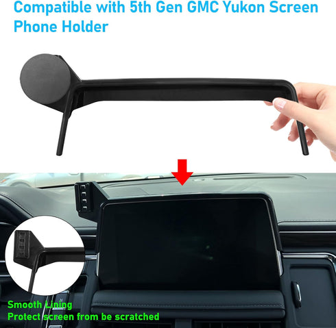 APESER 2021-2024,Cell 10.2 inch Screen,360 Magnetic Phone Holder Mount Compatible with Chevy Suburban Tahoe/GMC Yukon