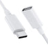 CONMDEX 6FT USB C Extension Cable for Mag Safe Charger, 9V 3A, iPhone 15/14/13, PS5 Controller, White.