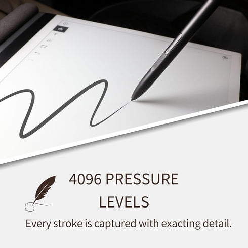 LuxoScribe Marker Pen for Remarkable 2/Kindle Scribe/SuperNote Device, EMR Stylus Pen with Eraser
