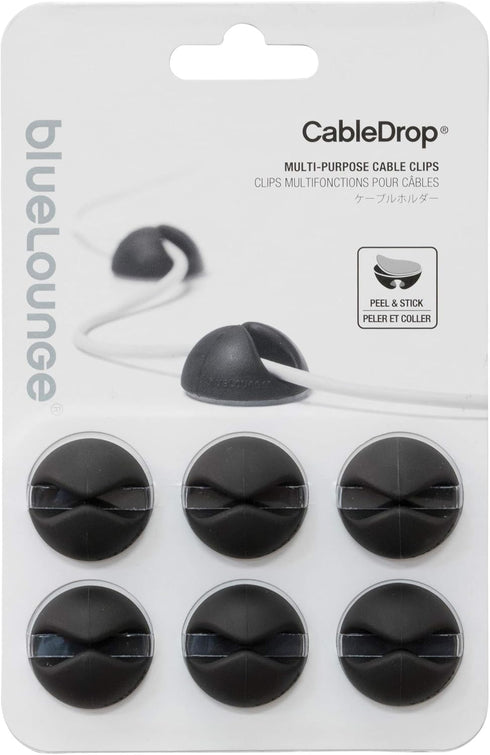 CableDrop, Black - Bluelounge