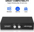 EEEKit 2 2.0 2 Pack Port USB Manual Sharing Switch Hub, Printer Scanner Splitter Adapter with USB A to B Cables