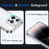 JETech Case for iPhone 14 Pro Max 6.7-Inch, Non-Yellowing Shockproof Bumper Cover, Anti-Scratch Clear