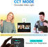 Sunset 360 Full-Color2000mAh Projection Lamp, RGB Video Light, LED Camera Light Rechargable, Magnet Adsorption, Night