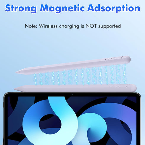 Uogic Stylus Pen for iPad, Fast Charging Palm Rejection, Compatible with iPad 10/9 and iPad Pro Models