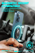SUPCASE 360° Rotation Phone Ring Holder with Metal Grip for Magnetic Car Mount