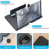 Generic 12" 3D 12inch) Mobile Phone Magnifier Projector Screen, HD Screen Magnifier for Cell Phone, Foldable Magnifying