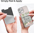 Rossy Adhesive Cell Phone Wallet, Stylish Lycra Card Holder with Bible Verse Philippians 4-13 for All Smartphones