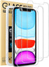 Mkeke 3-Pack Clear Tempered Glass Screen Protector for Apple iPhone 11 & XR - Durable Protection!