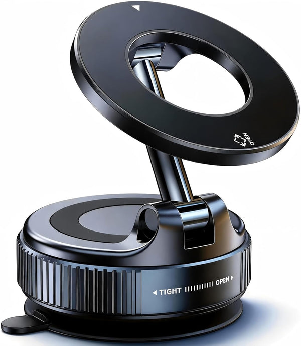 VEADOOLLY Magsafe Car Mount 2026 Upgraded, 360 Adjustable Magnetic Car Phone Holder[98 LBS