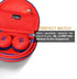 LTGEM EVA Hard Case for JBL JR300BT / Jr310BT, Sony MDR-ZX110 / MDRZX110NC / MDR-ZX310AP Wireless On-Ear Headphones - Red