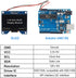 MELIFE 2pcs 1.54 Inch I2C 128x64 SSD1309 OLED IIC Display Module, Pixel Driver Self-Luminous OLED Screen Board