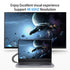 Duttek Mini HDMI to HDMI Cable, 1.8M/6 Feet Coiled Cable, Mini HDMI Male to HDMI Female Adapter, Supports 1080P Full HD