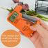 Universal Battery Tester Checker for AA AAA C D 9V 1.5V, Small Volt Checker, Orange Color